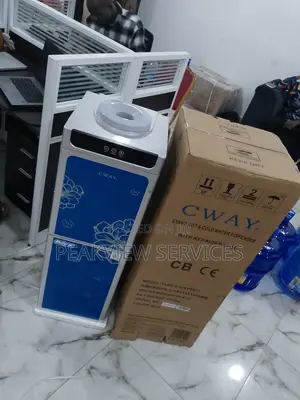 Very Unique Cway Water Dispenser Double Door With Fridge
