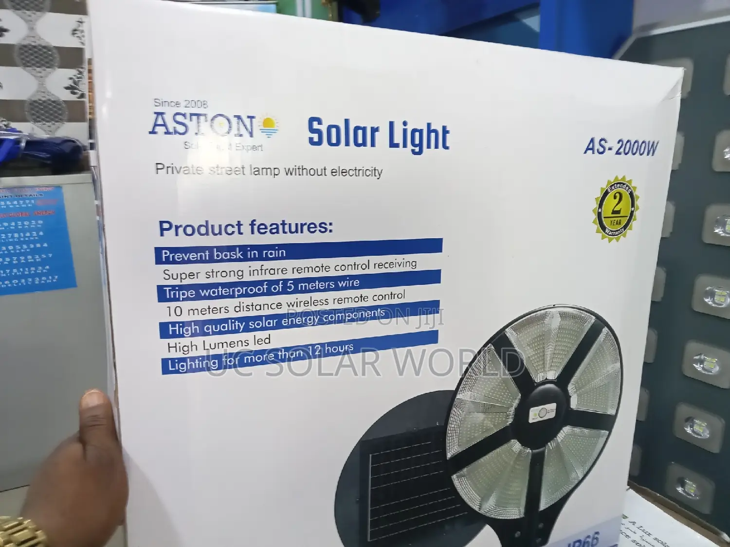 Aston Solar Street Light