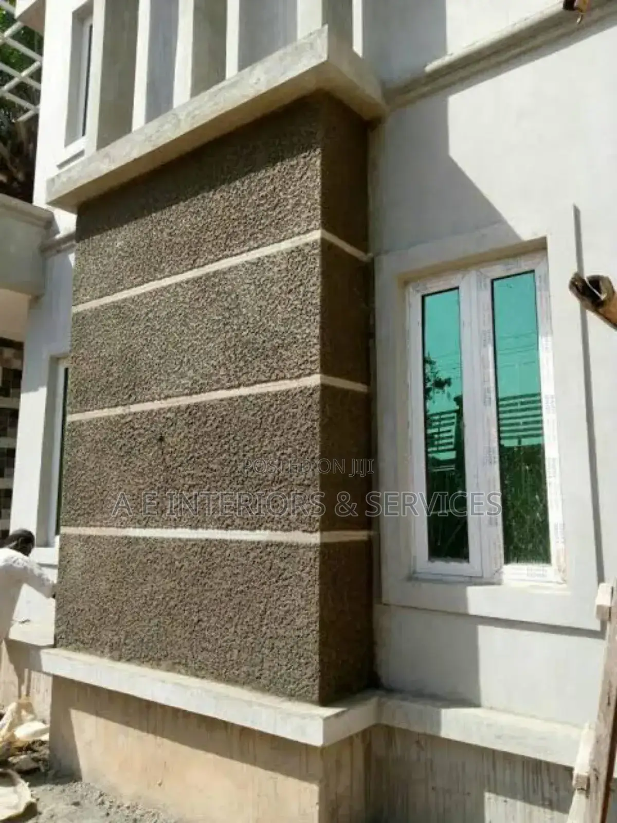 Tyrolean Plastering Design