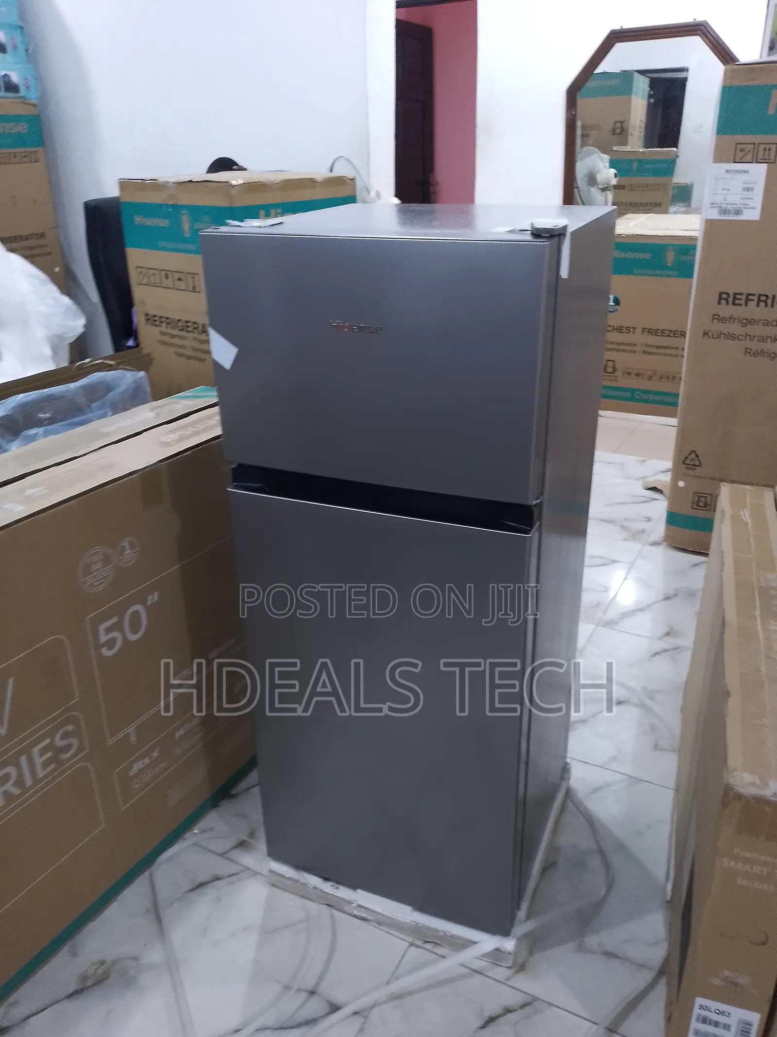 Smart - Refrigerator 124L Double Door