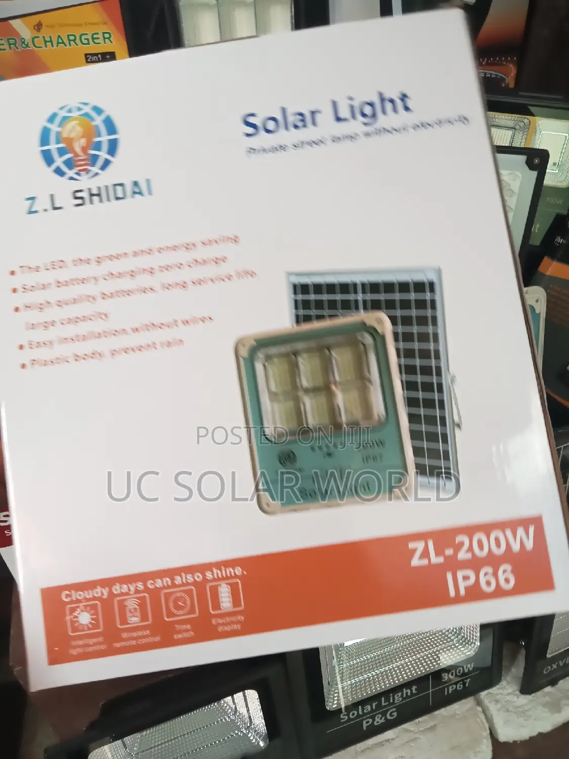 Solar Energy Flood Street Light