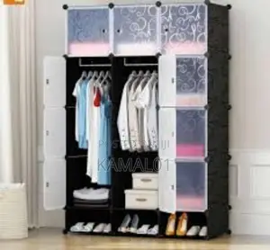 Generic 3 Column Plastic Wardrobe