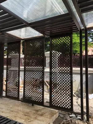 Enclosed Outdoor Pergola