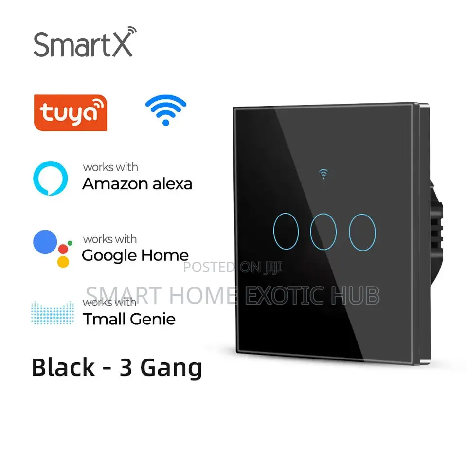 3gang Smart Wifi Touch Switch