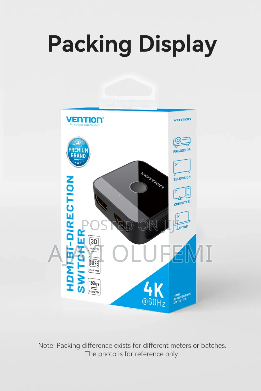 Vention HDMI Bi-Directional Switcher