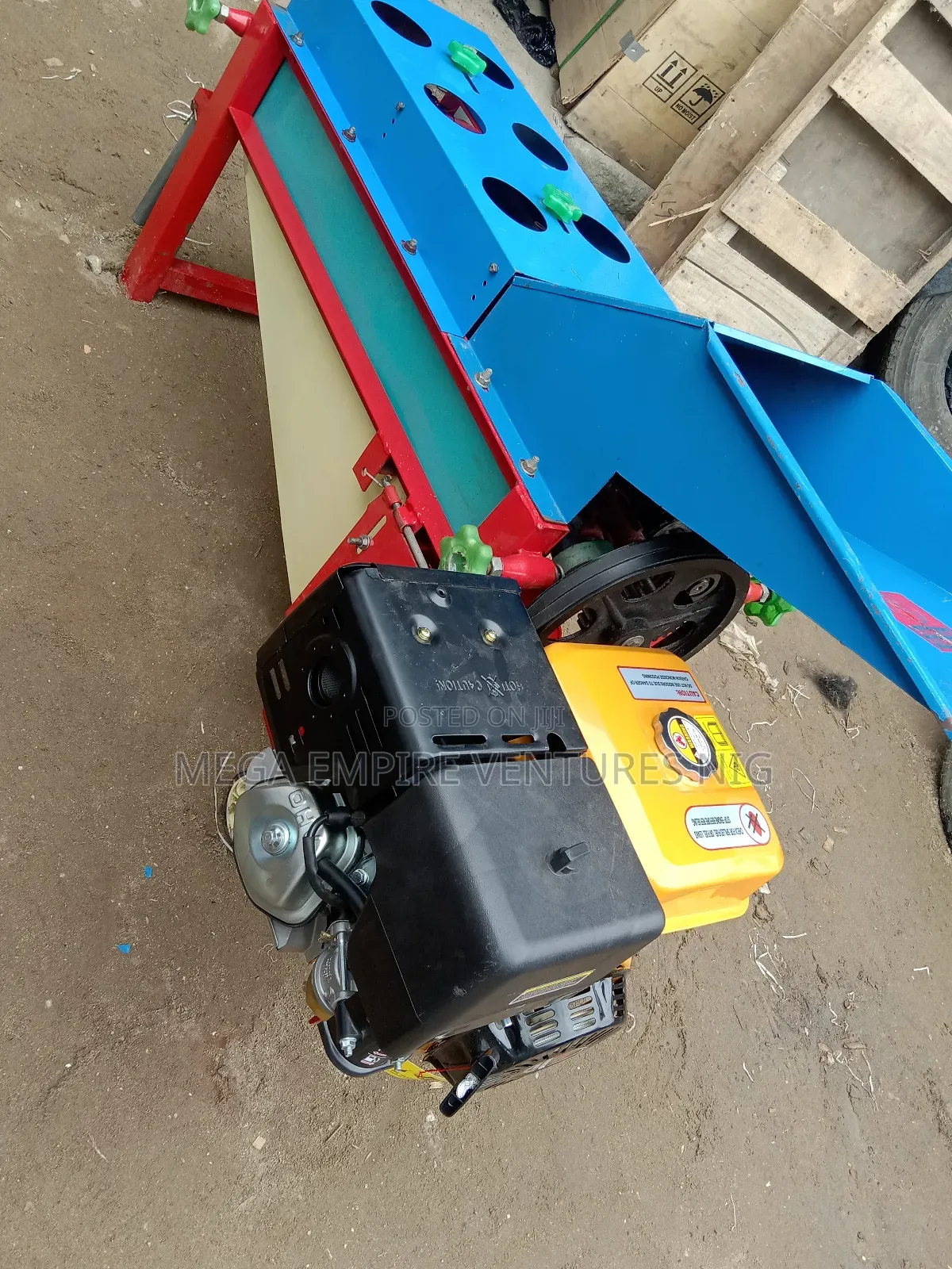 Maize Peeler and Thresher
