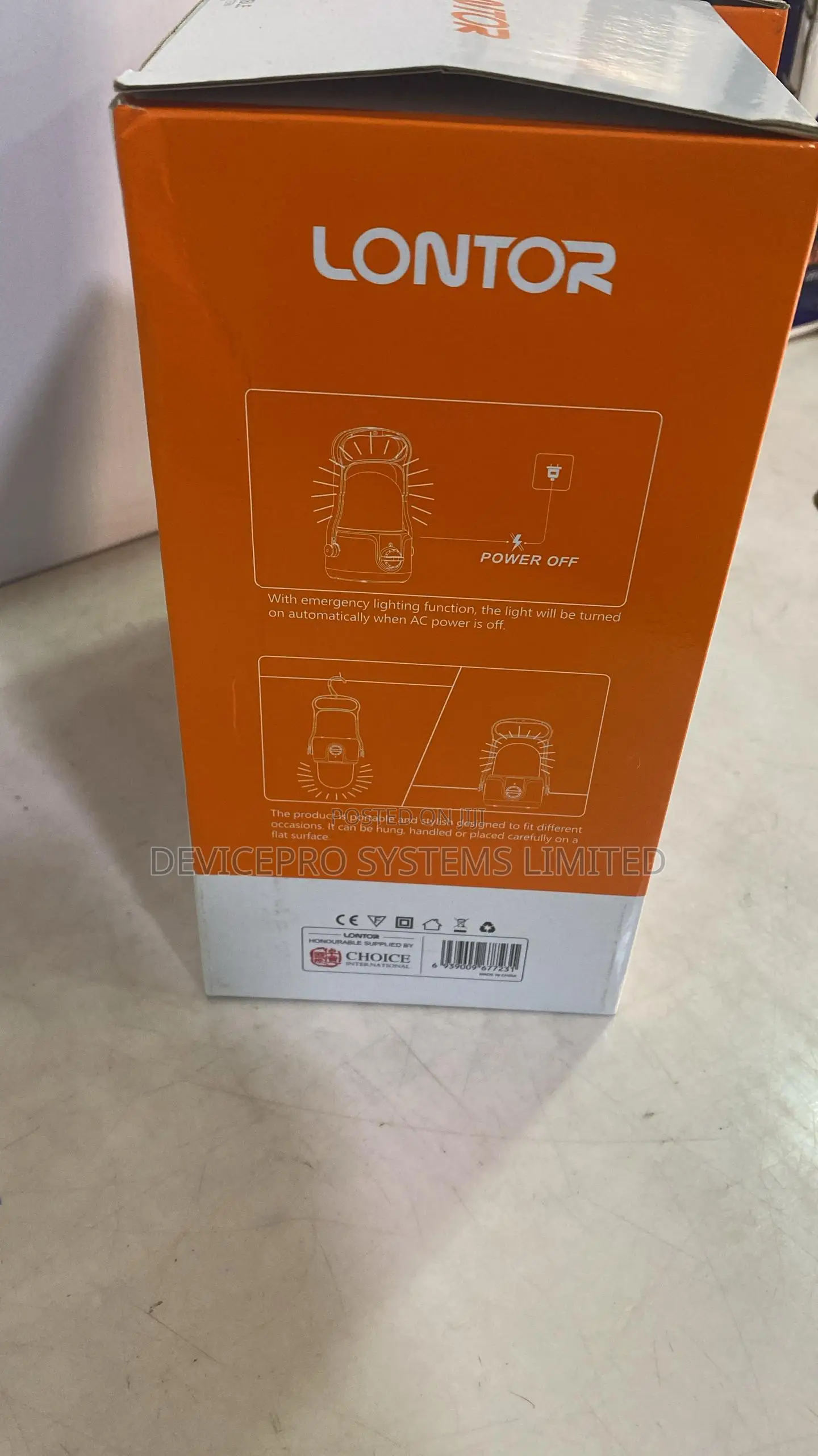 Lontor Rechargeable LED Lantern CTL-Ol124u