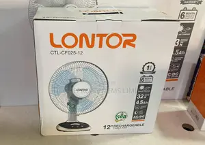 Lontor Rechargeable Table Fan CTL-Cf025-12