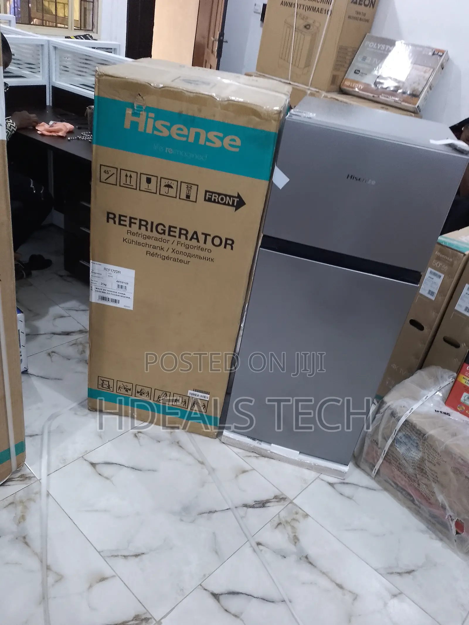 Reliable Hisense 124L Top Freezer Refrigerator 172DR