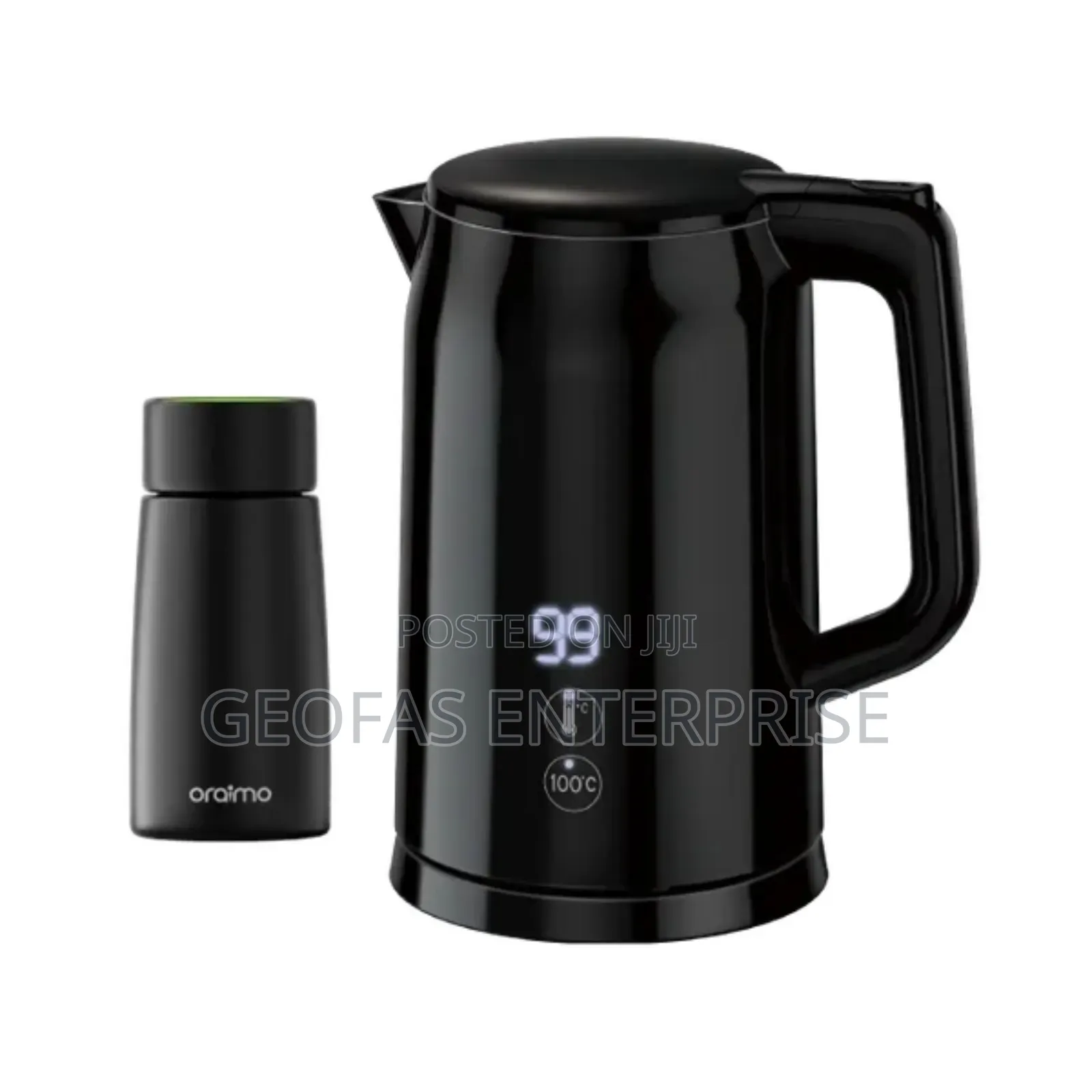 Oraimo Smart Byte 2000W 304 Stainless Steel Electric Kettle
