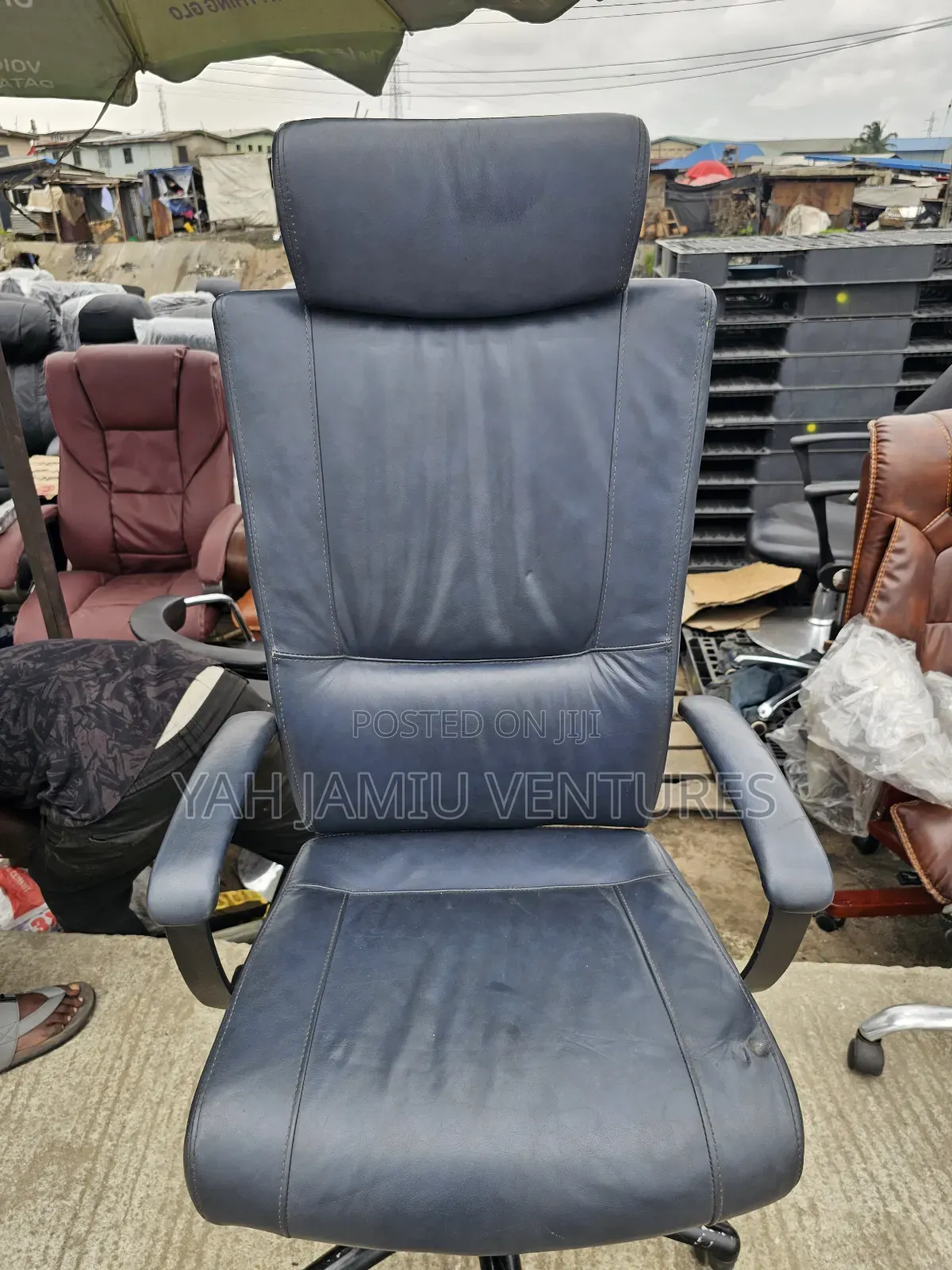 Executive Blue Chair