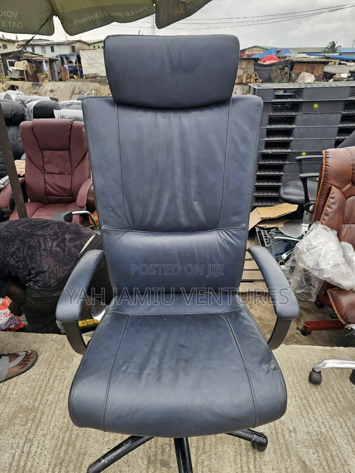 Executive Blue Chair