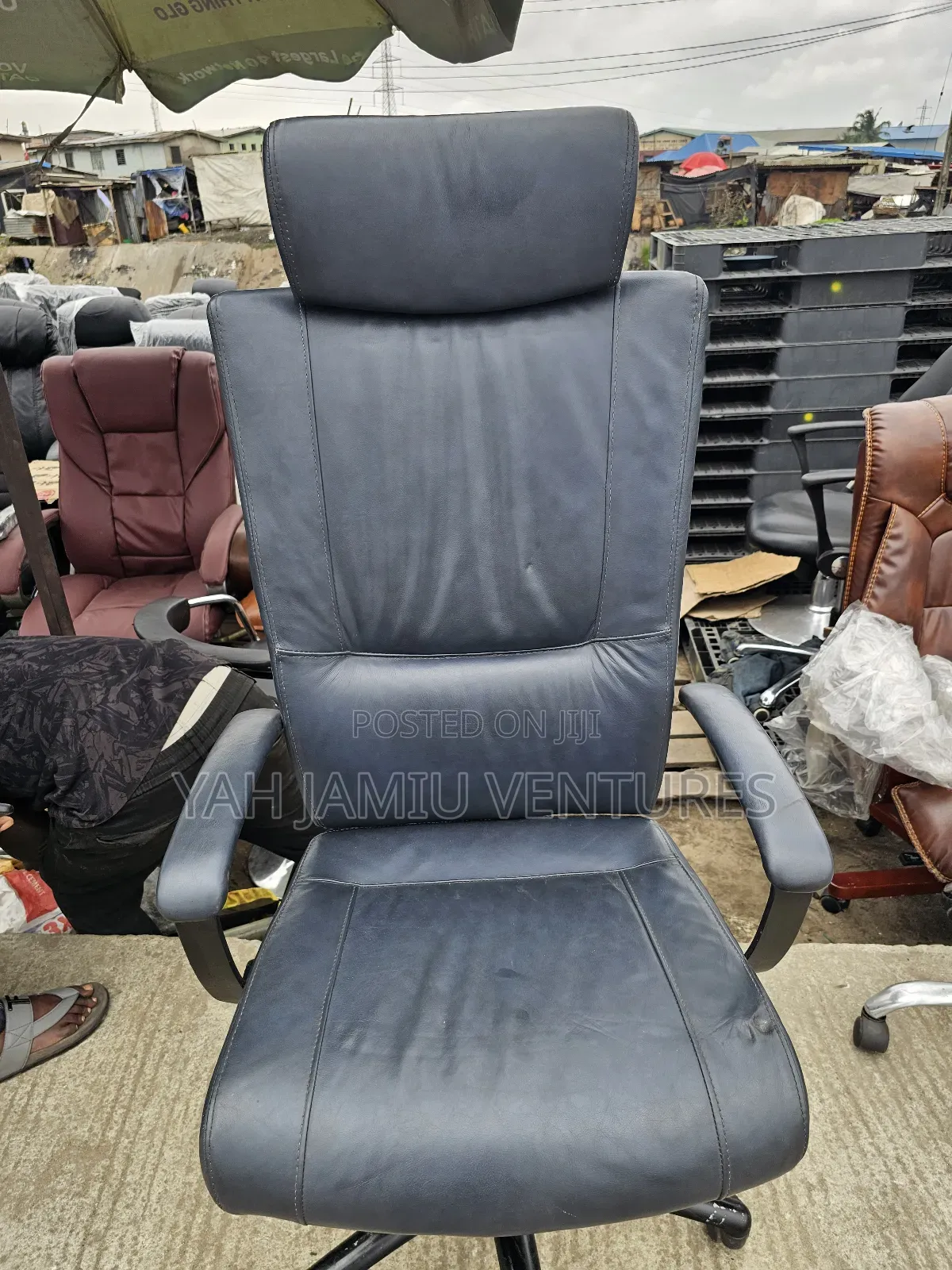 Executive Blue Chair