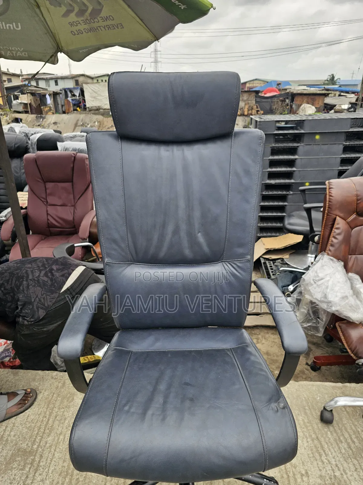 Executive Blue Chair