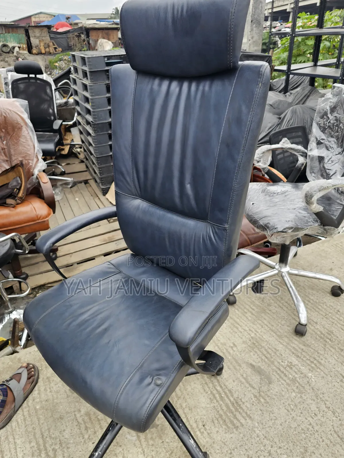 Executive Blue Chair