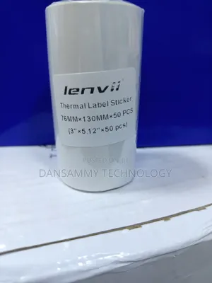 Photo - 76*130mm Thermal Label Sticker for Bluetooth Mobile Printer