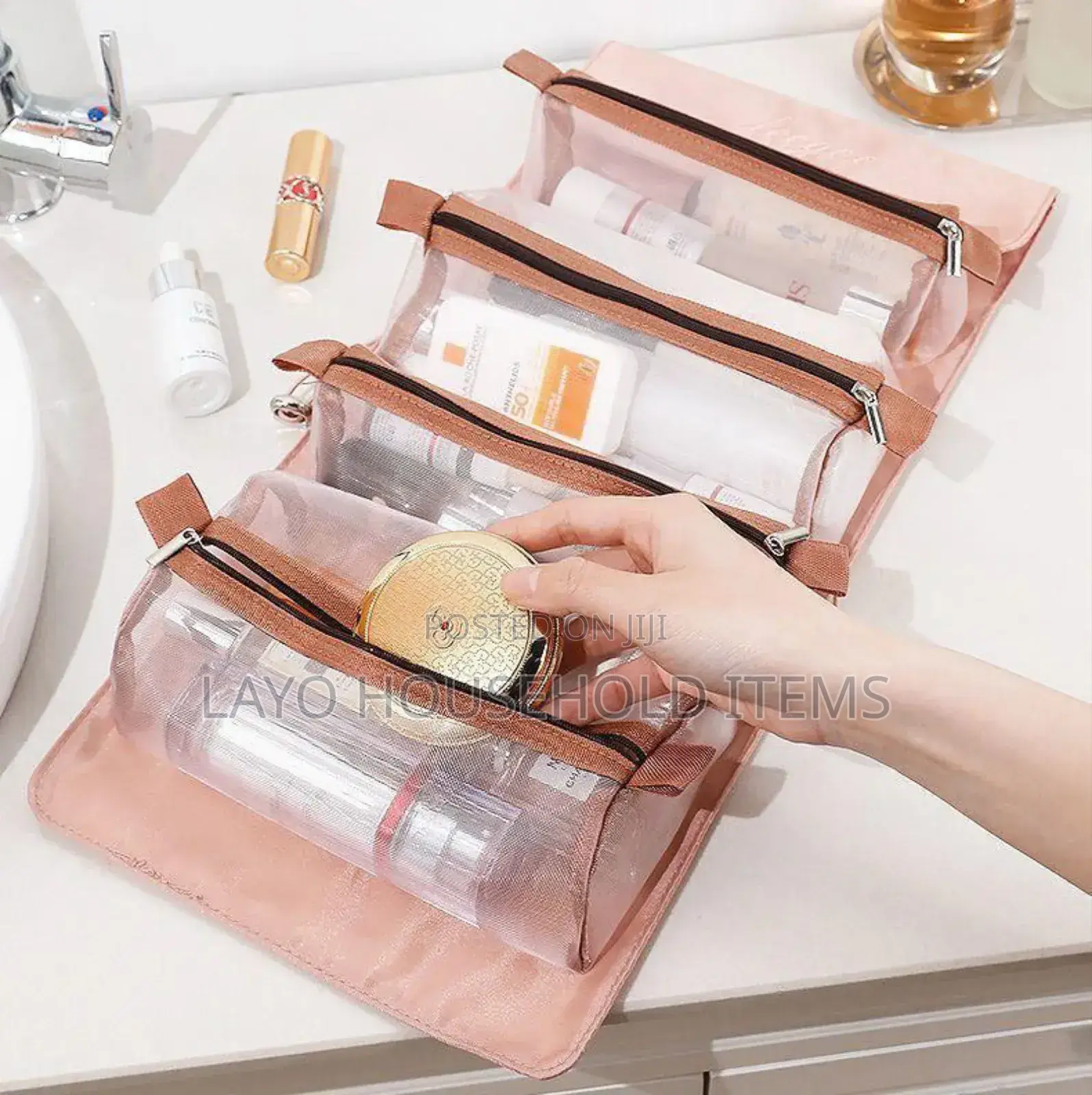 Mesh Cosmetic Bag