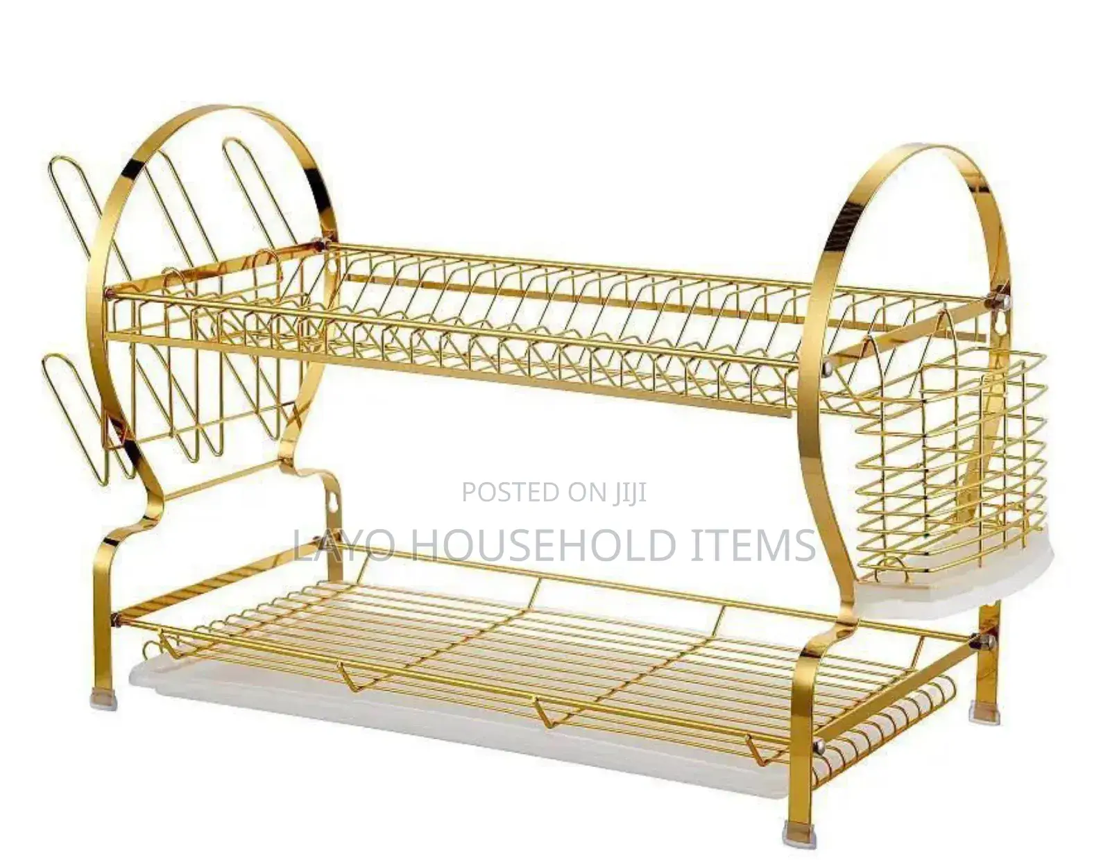 2layer Golden Dish Rack