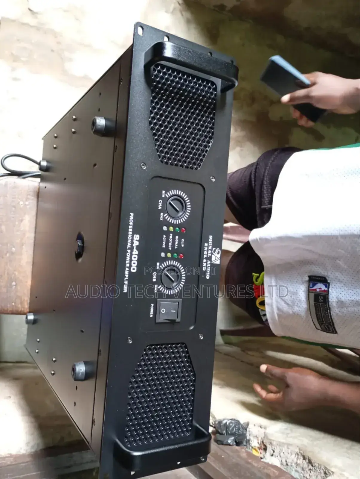 Signal Audio Amplifier Sa 4000