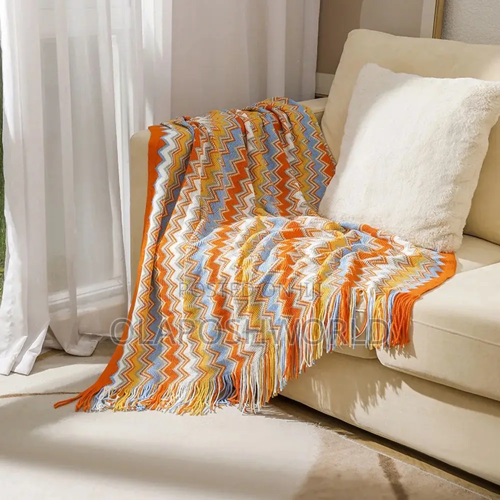 Knitted Sofa Throw