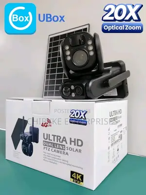 6mp Utra Hd Double Lens Solar Energy Alert PTZ Camera