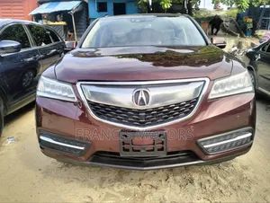 Acura MDX 2017 Burgundy