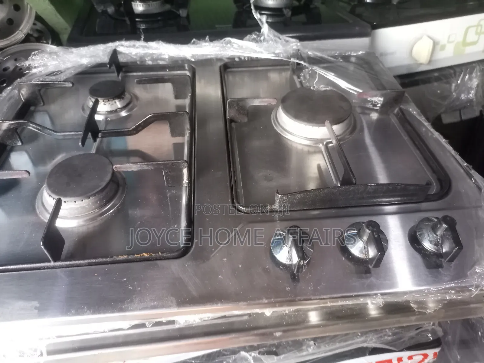 Stainless Gas Cooker Table Tops Three Burners