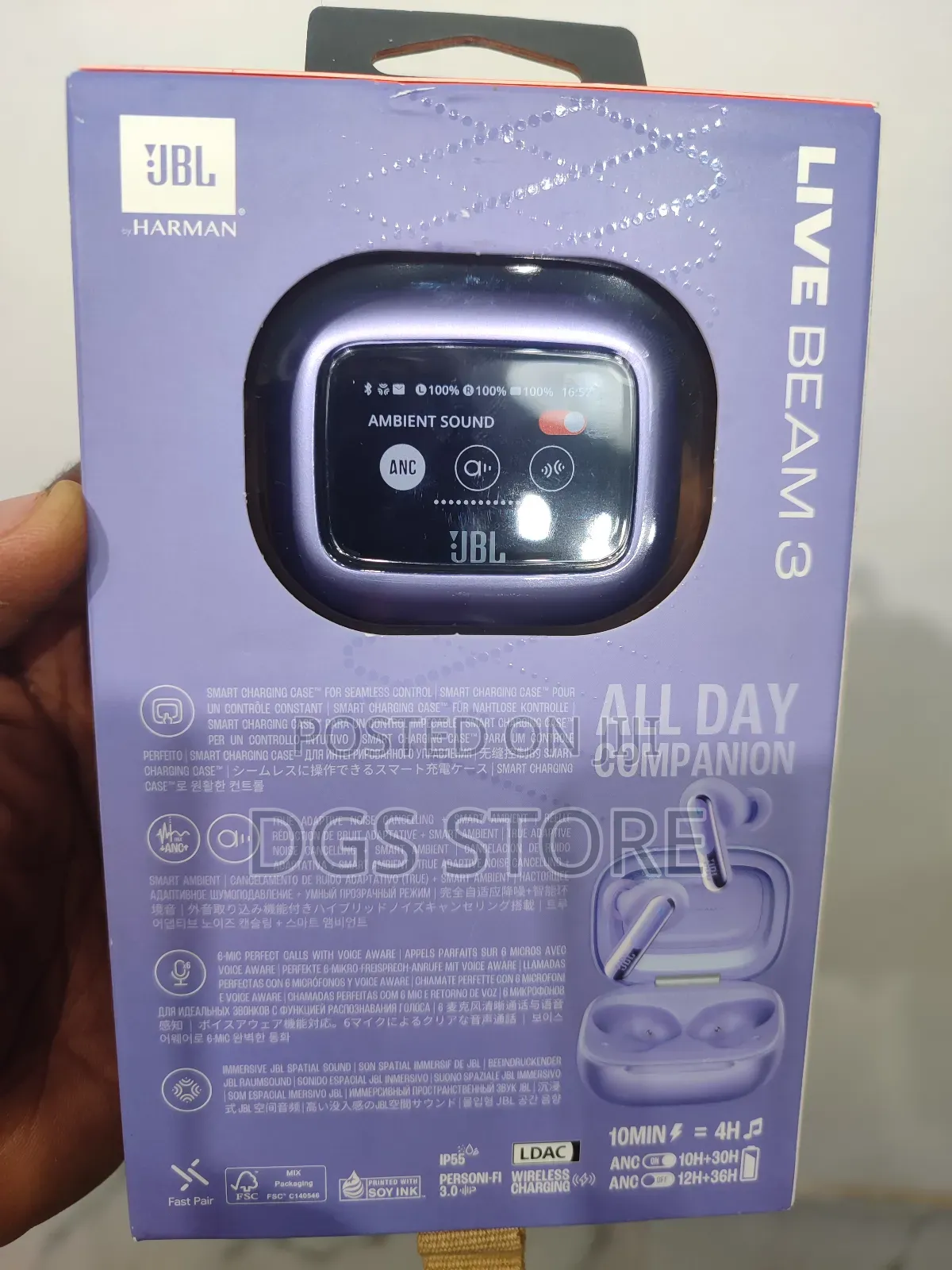 JBL Live Beam Bluetooth Earbuds