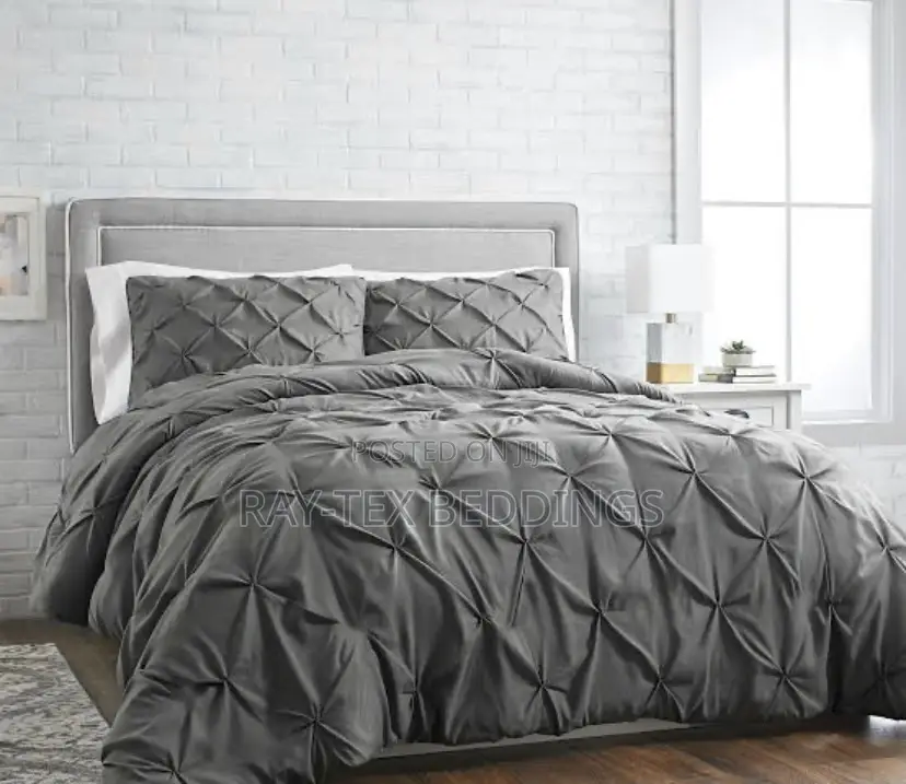 Pin Tuck Bedding Set