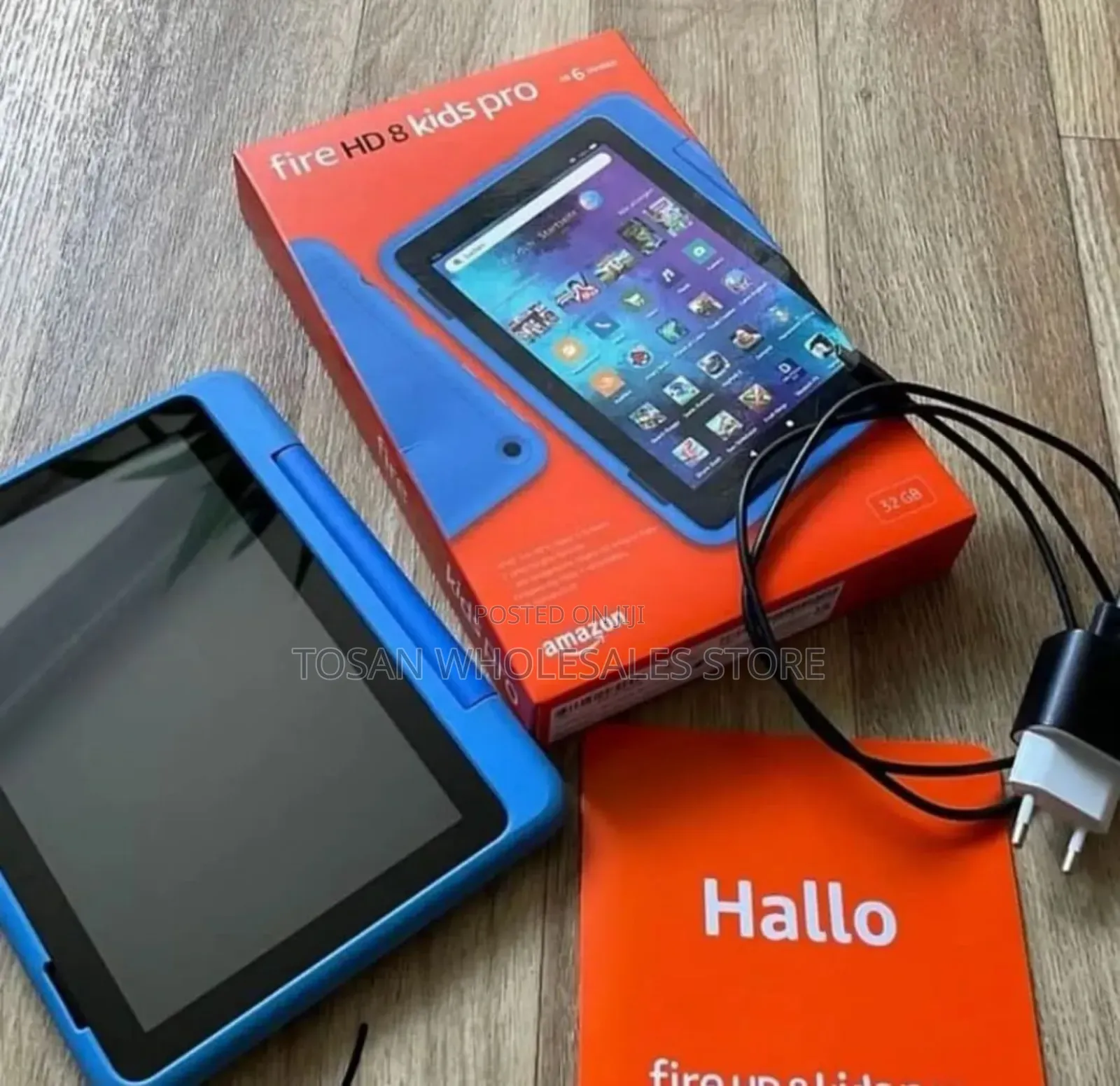 New Amazon Fire HD 8 Kids Pro 32 GB Black