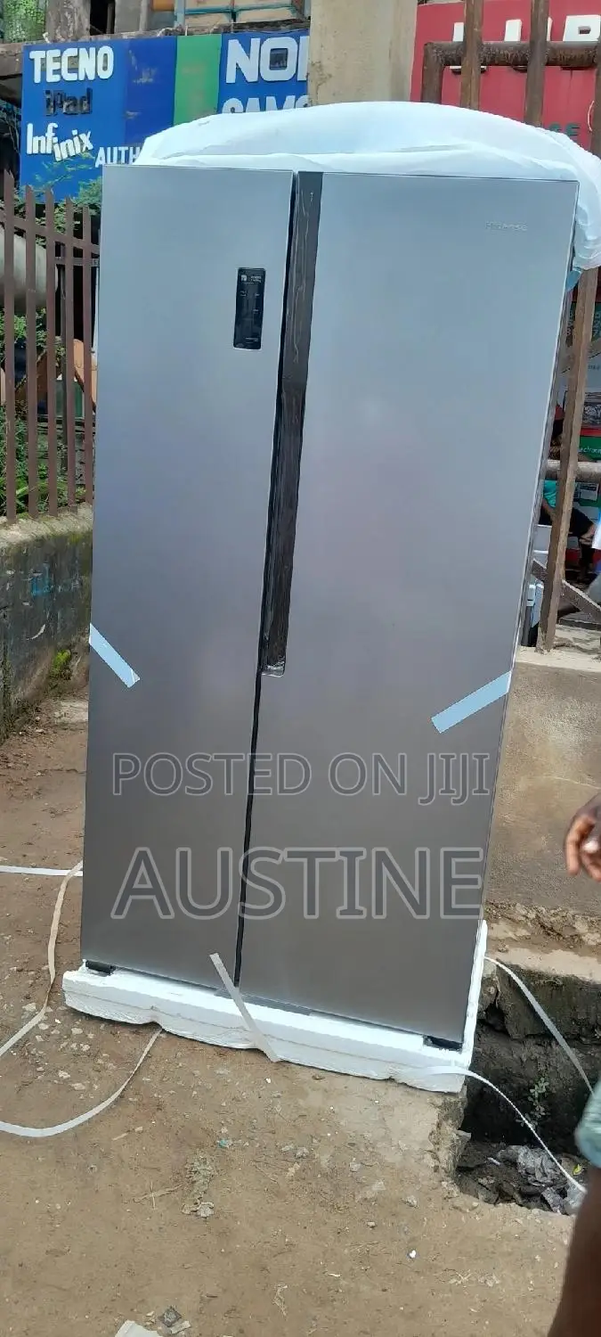 Brand New Hisense 514L Side-by-Side Refrigerator>External>
