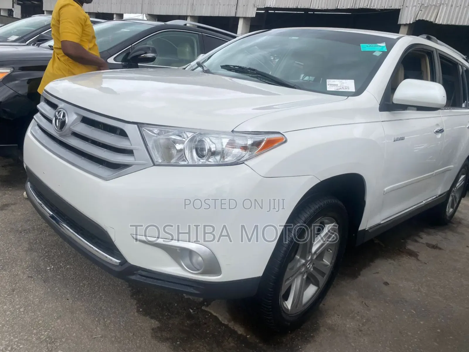 Toyota Highlander Limited 2012 White