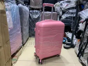 Small Size Quality Unbreakable Pink Travel Luggage