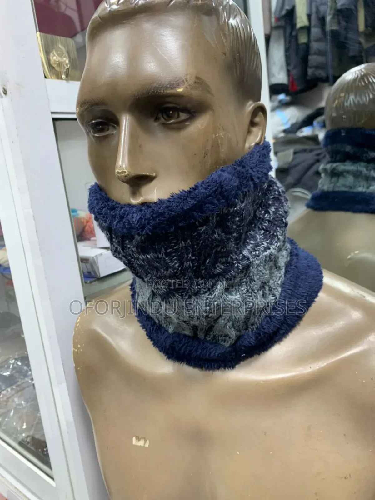 Winter Neck Warmer Scarf Foreign Used Original
