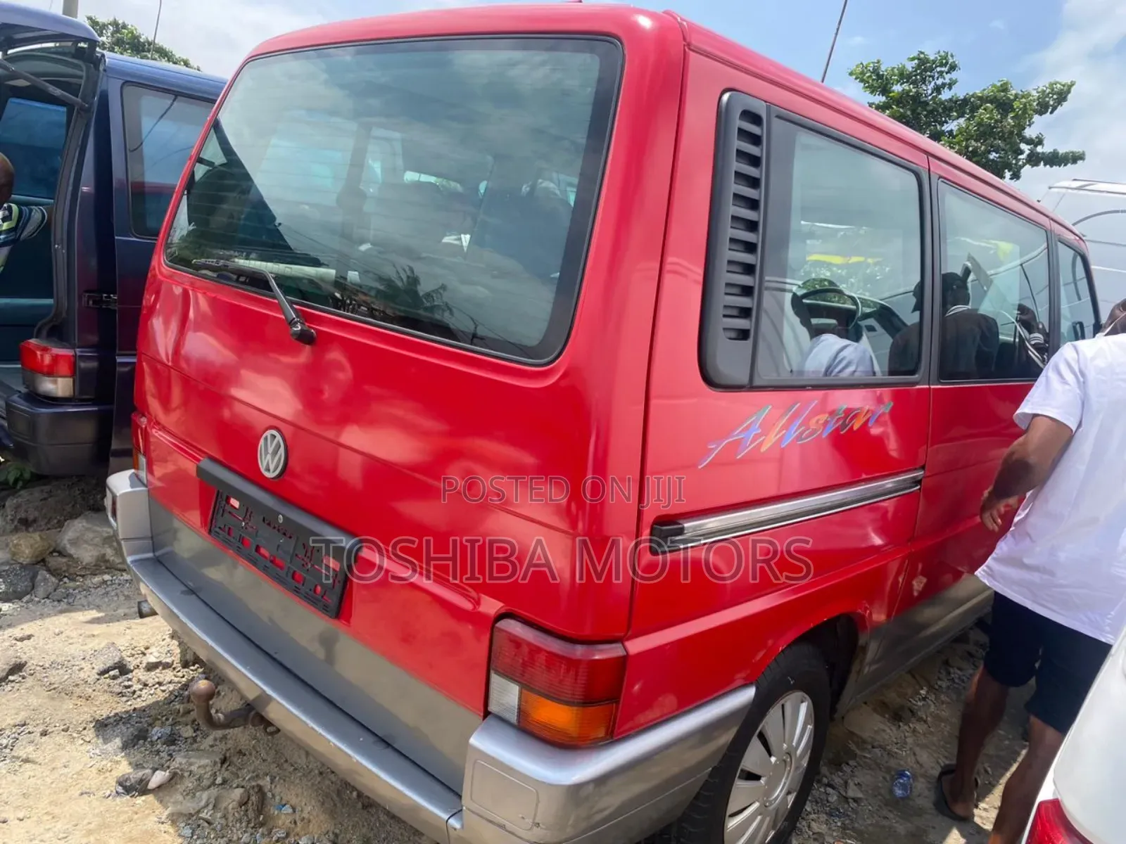 Volkswagen Transporter 2004 Red