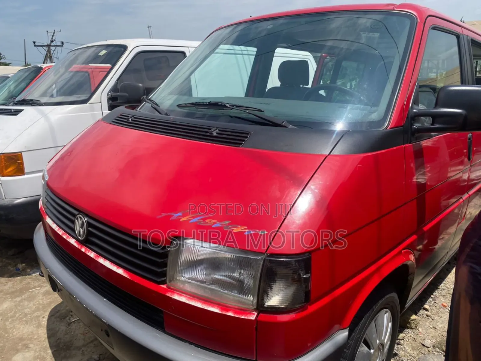 Volkswagen Transporter 2004 Red