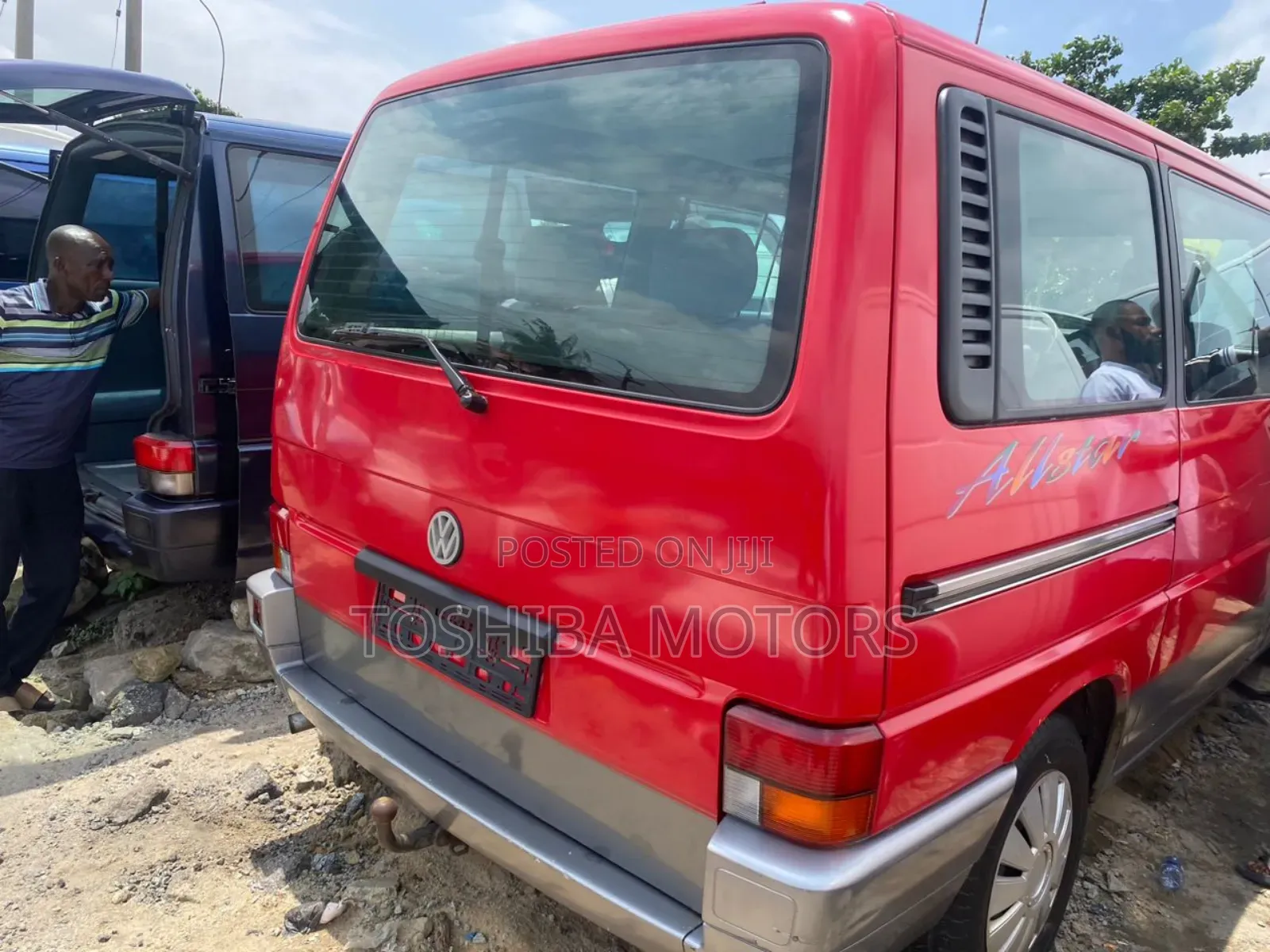Volkswagen Transporter 2004 Red