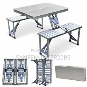 Aluminum Picnic Table With Chairs