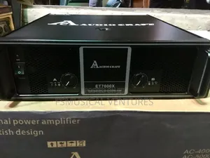 Audiocraft ET7000X Heavy Duty Powered Amplifier