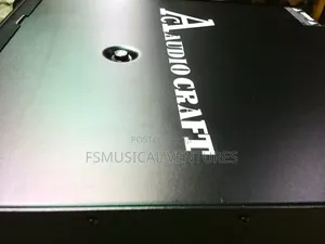 Audiocraft ET7000X Heavy Duty Powered Amplifier
