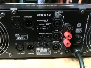 Audiocraft ET7000X Heavy Duty Powered Amplifier