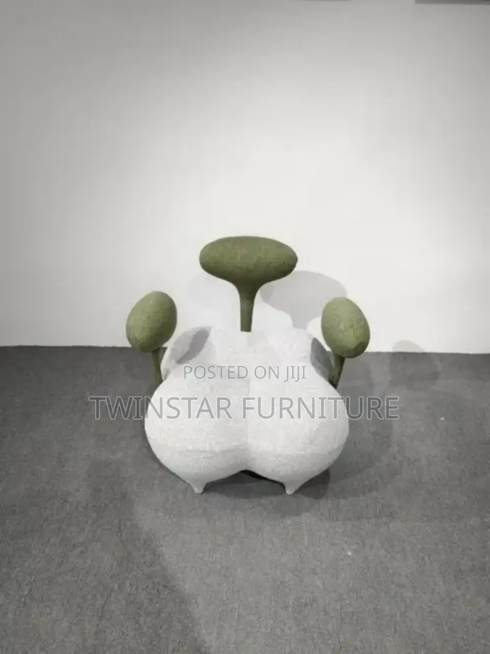 New Modern Luxury Tooth Shape Accent Chair