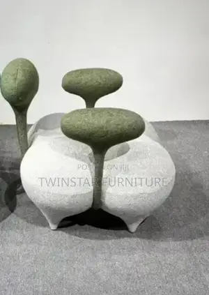 New Modern Luxury Tooth Shape Accent Chair
