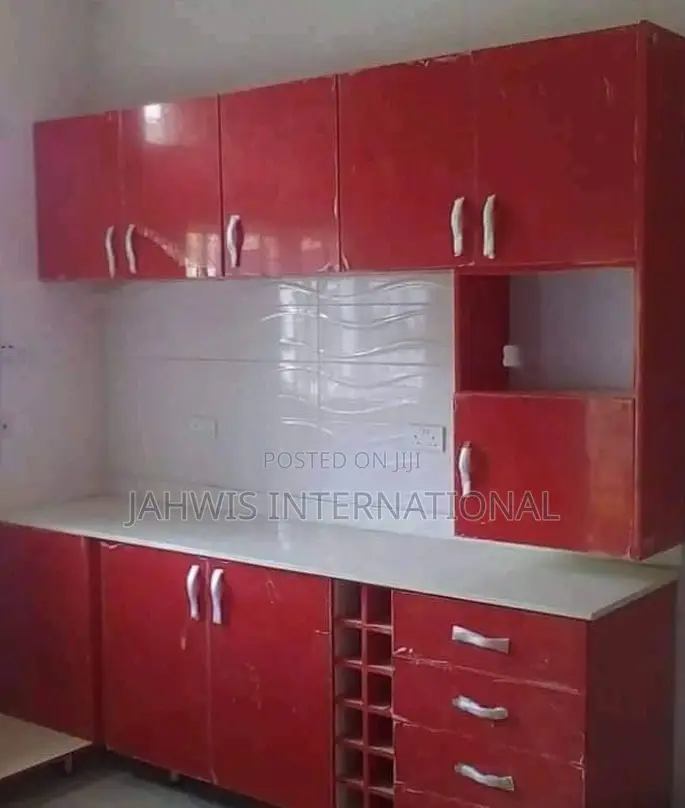 Beautiful Floor and Hanging High Gloss Cabinet