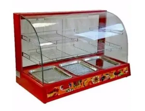 Commercial 3plates Snacks Display Warmer Available for Sales