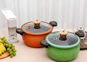 Non Stick Pressure Pot With Glass Cover