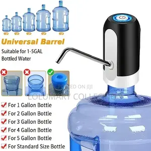 "Automatic Water Dispenser Pump Rechargeable Bottle Water