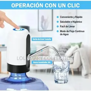 "Automatic Water Dispenser Pump Rechargeable Bottle Water