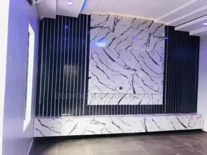 Marble Board and Gray Console