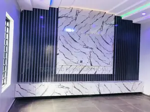Marble Board and Gray Console